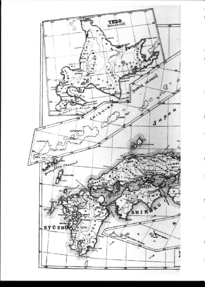 日本地図 エゾ 中国 四国 九州地方 Map Of Japan