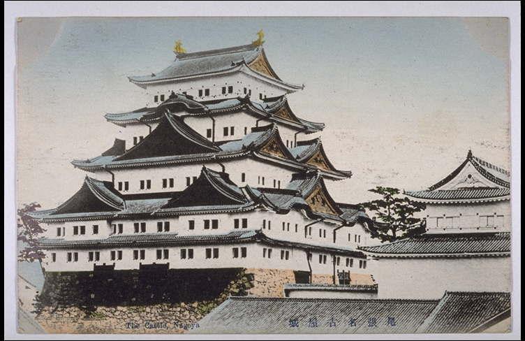 絵葉書]尾張名古屋城 / THE CASTLE, NAGOYA