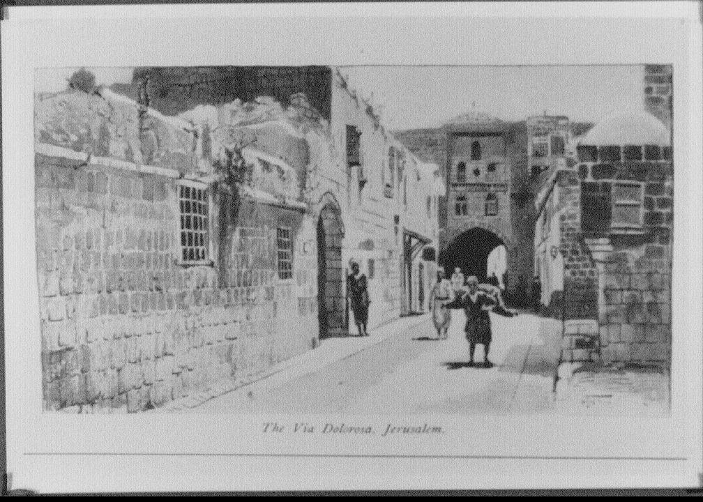 ヴィアドロローサ 悲しみの道 エルサレム The Via Dolorosa Jerusalem