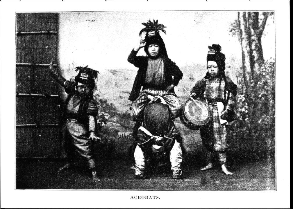 軽業（角兵衛獅子）/(Acrobats.)