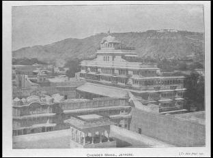 チャンドラ マハル 月光の宮殿 ジャイプル Chunder Mahal Jeypore