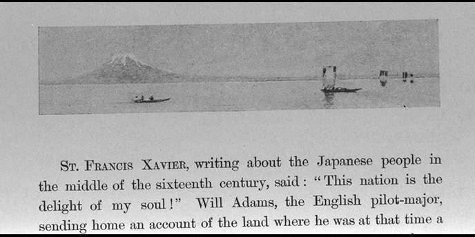 日本の最後の一瞥（海から見た富士山）/(The last glimpse of Japan.)