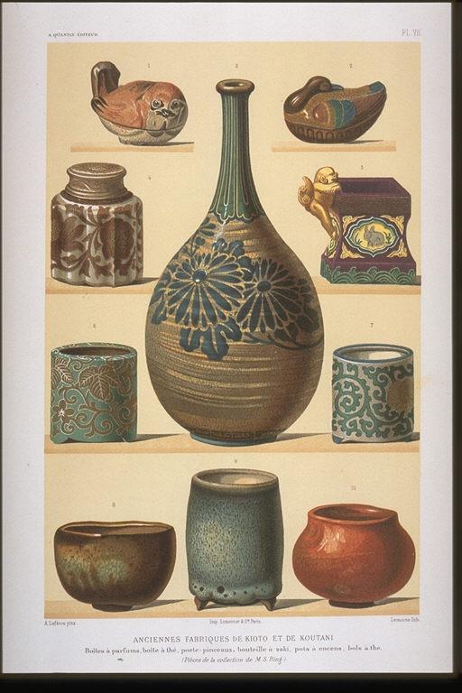 昔の陶器