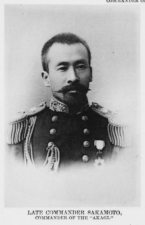海軍大尉佐藤（佐藤鉄太郎），”赤城”航海長/(Lieutenant Sato, Chief 